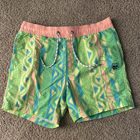 Colorful Men's Swim Trunks - Picture 1 of 5
